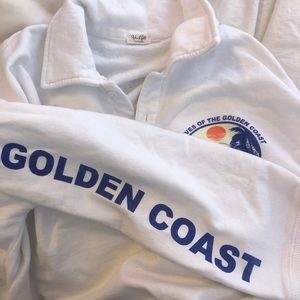 brandy melville white pullover